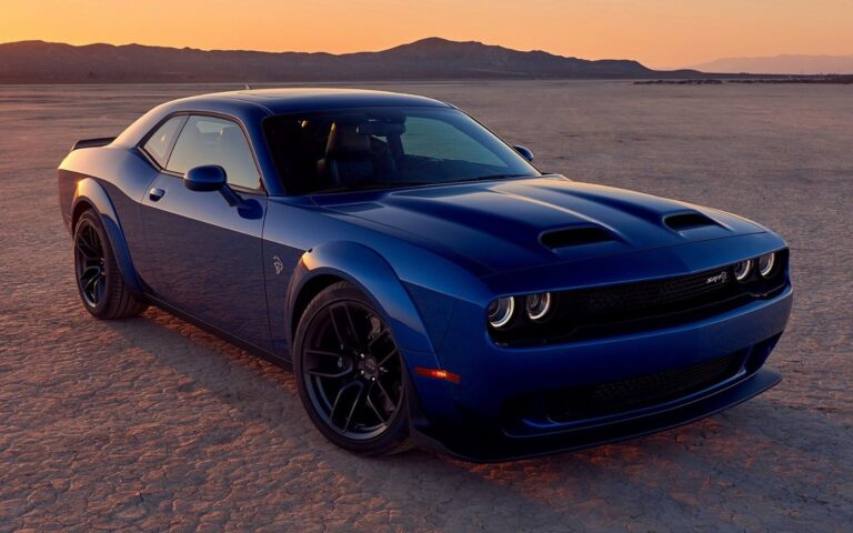 2026 Dodge Challenger SRT Hellcat Jailbreak Dimensions